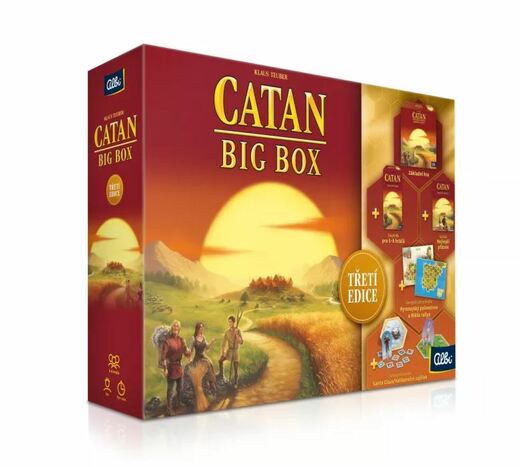 Hra Catan - Big Box - třetí edice .cz