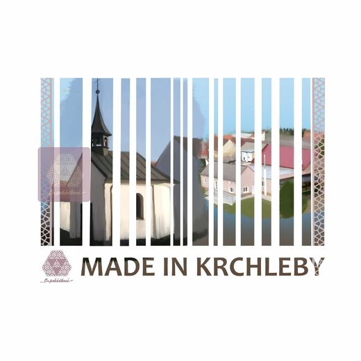 samolepky Made in KRCHLEBY · O·POHÁDKOVÉ