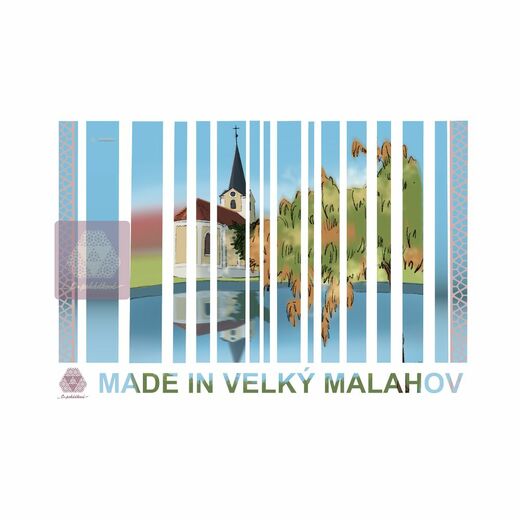 samolepky Made in VELKÝ MALAHOV · O·POHÁDKOVÉ